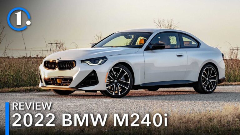 Обзор BMW M240i 2022 года