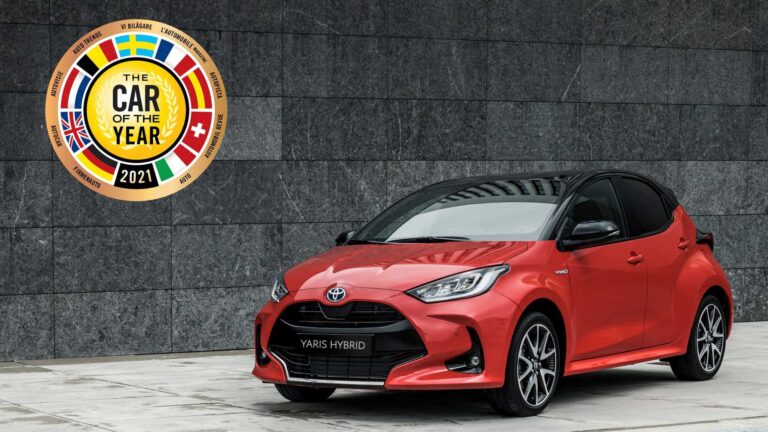Toyota Yaris получила премию Автомобиль года