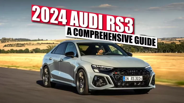 Audi RS3 2024 года: подробное руководство