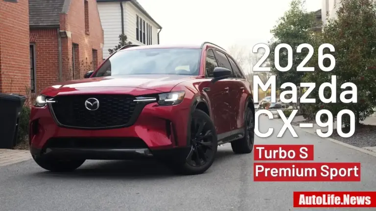 Обзор Mazda CX-90 2026 года