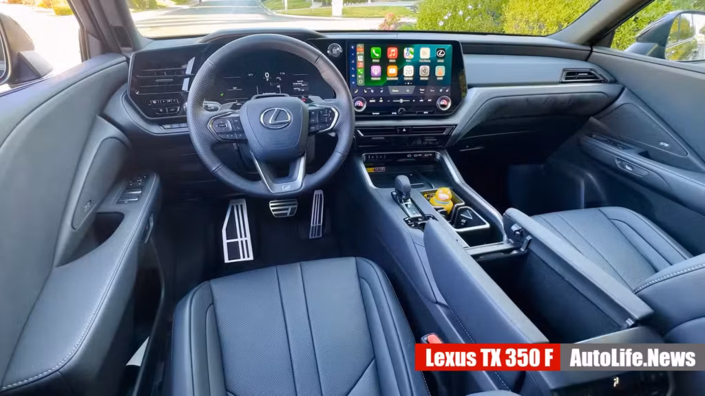 Интерьер Lexus TX 350 F